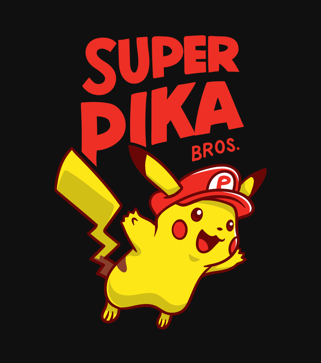 Super Pika Bros - Tshirt