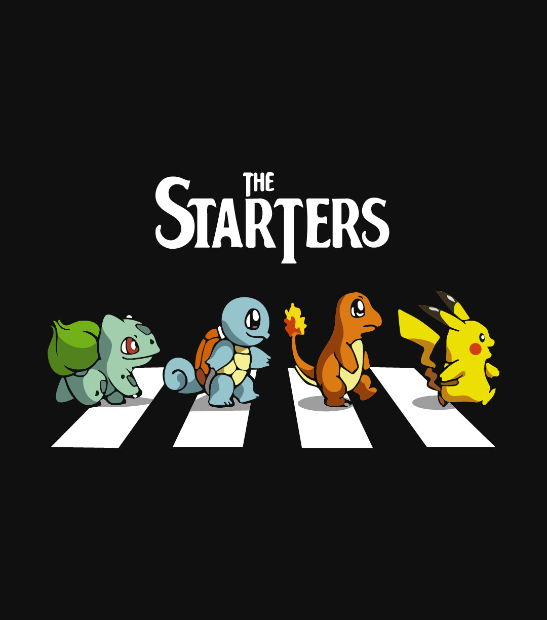 PIKACHU CHARMANDER BULBASAUR SQUIRTLE