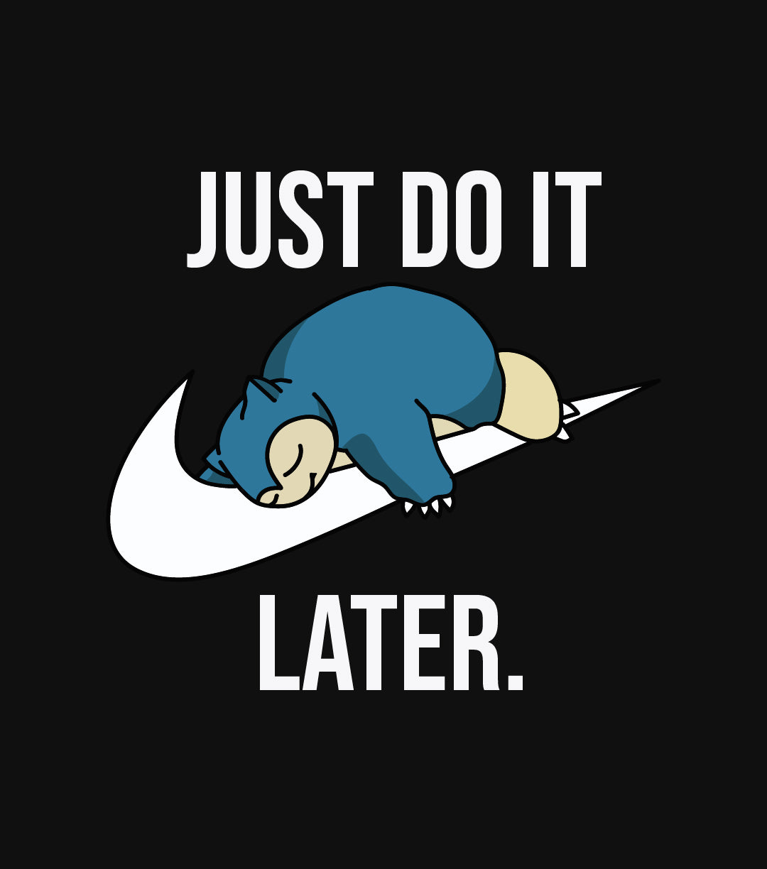 Snorlax - Just Do IT Tee