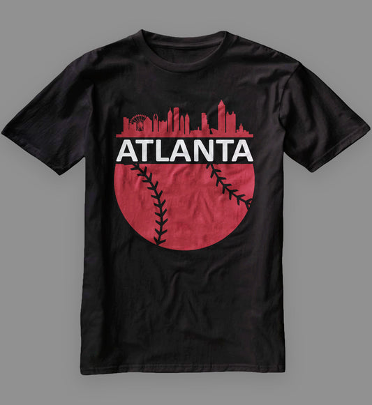 Atlanta Fan Baseball City T-Shirt
