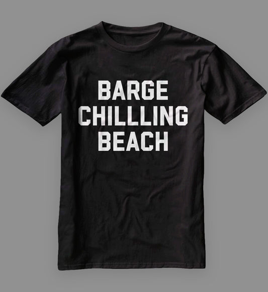 Barge Chilling Beach t-shirt