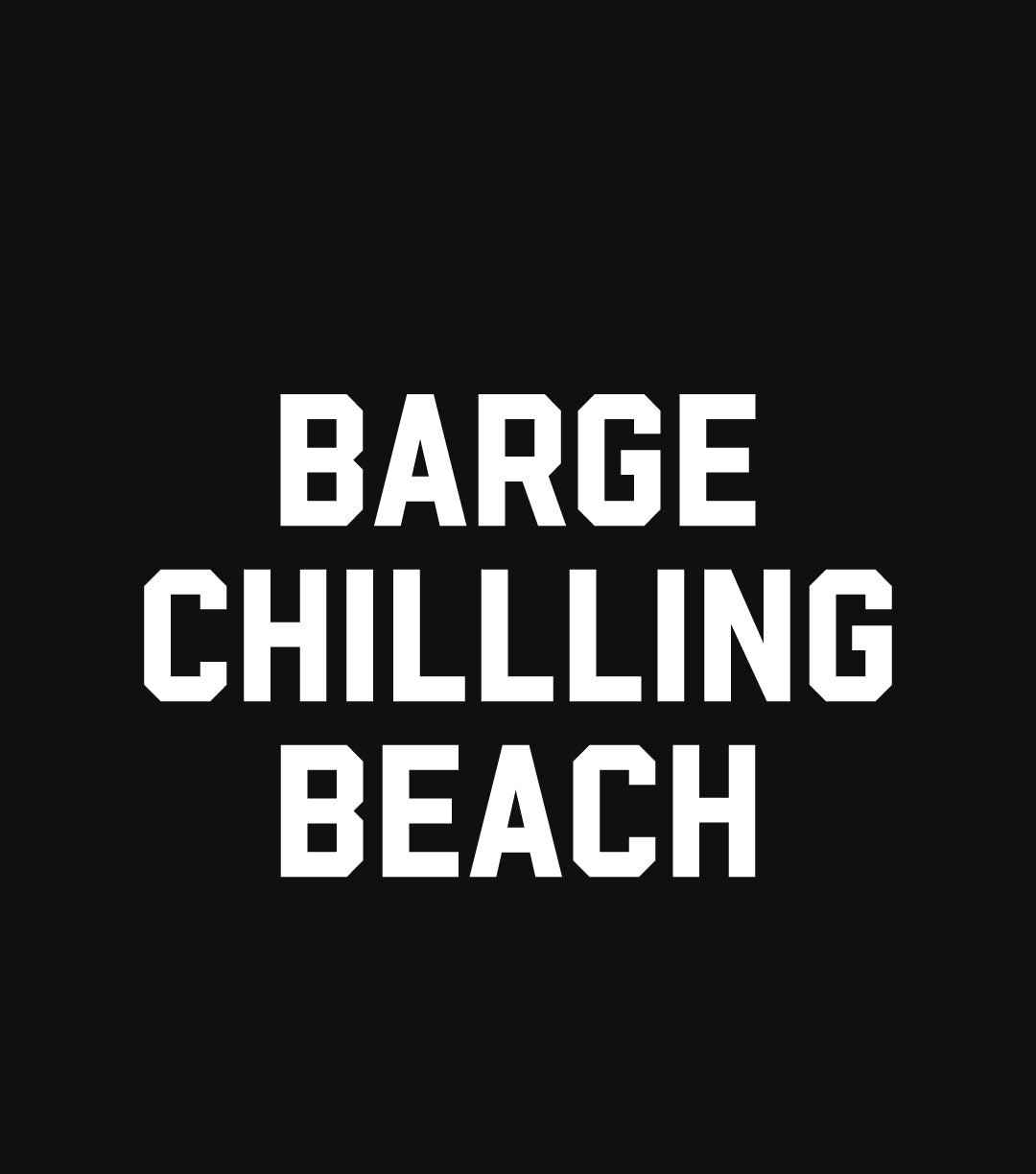 Barge Chilling Beach t-shirt
