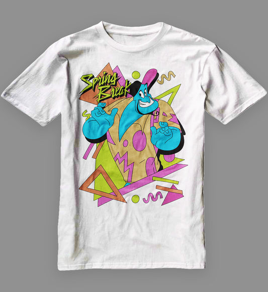 Boy's Aladdin 90's Spring Break Genie T-Shirt