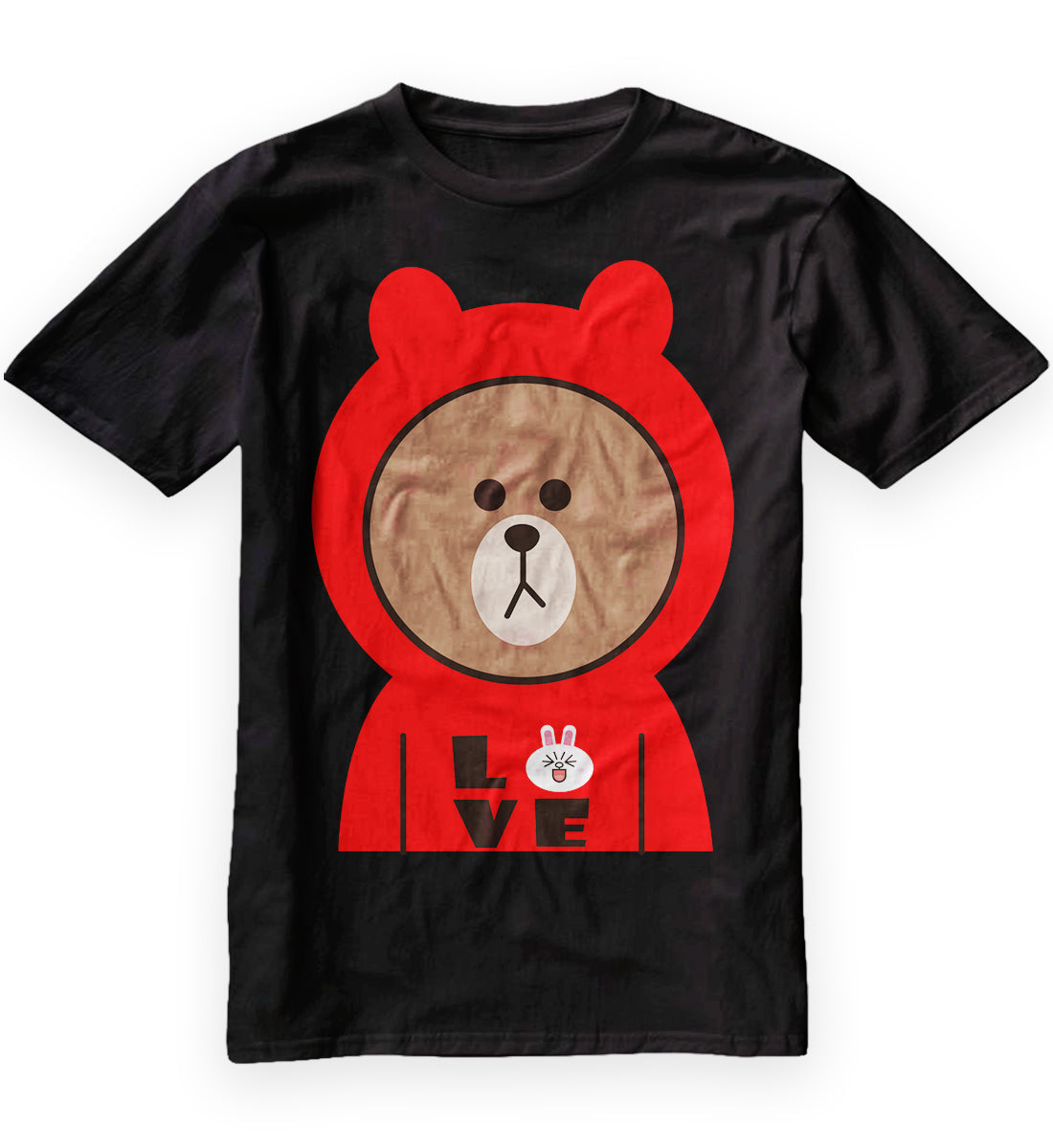Brown Bear Cony Bunny Rabbit I Love Cony Essential T-Shirt