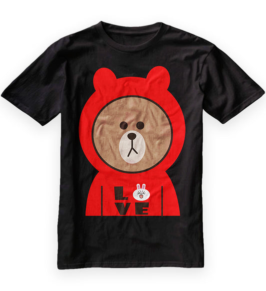Brown Bear Cony Bunny Rabbit I Love Cony Essential T-Shirt