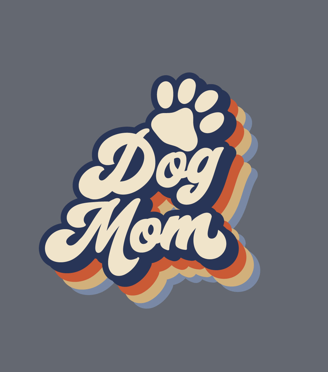 Dog Mom Retro Shirt
