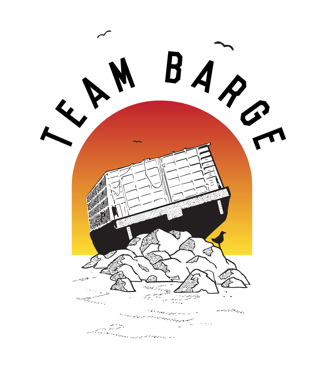 English Bay Barge T-shirt