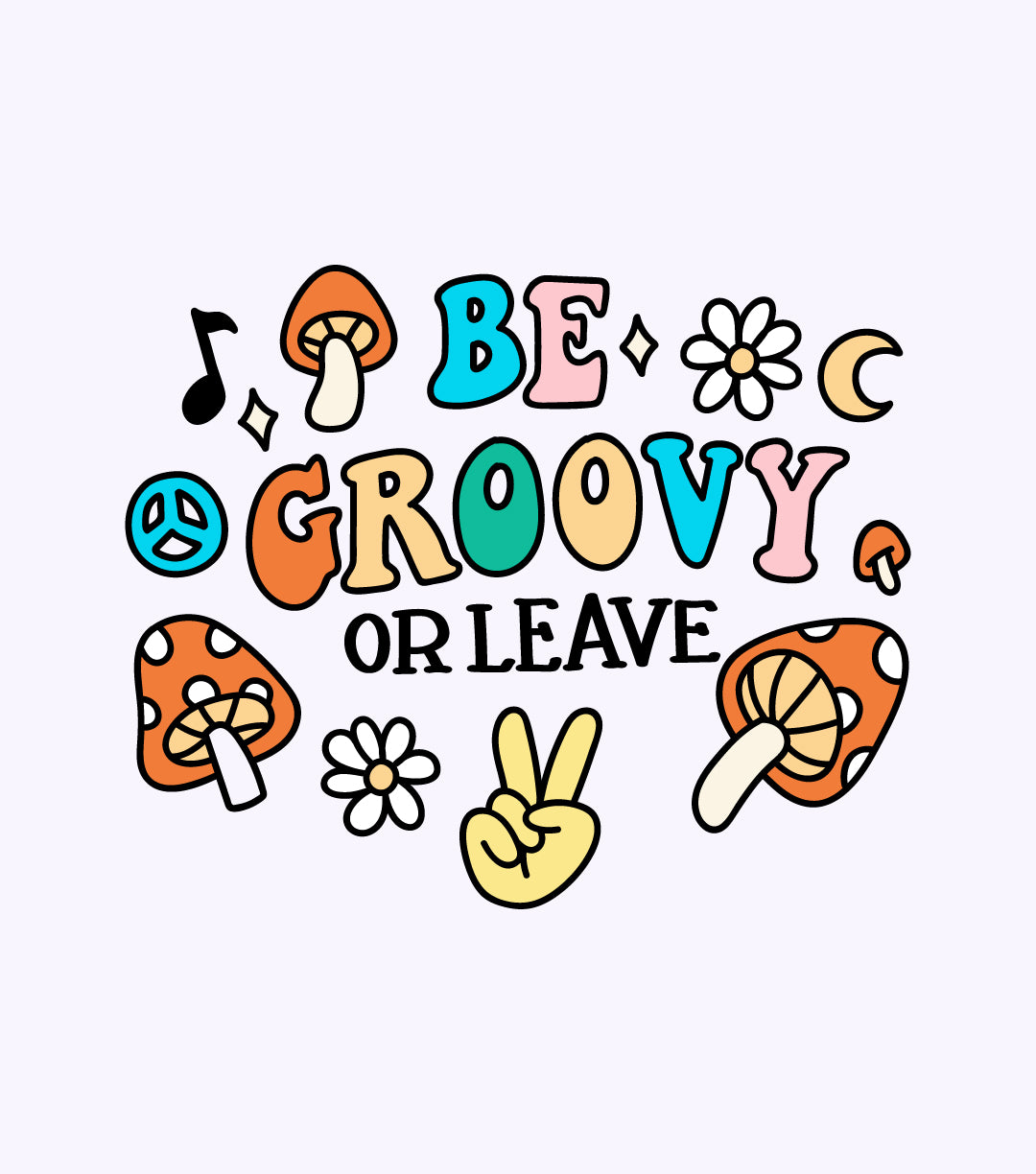 Groovy Retro T Shirt
