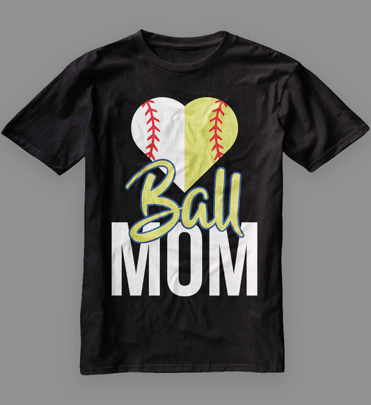 Love Baseball Mom T-Shirt