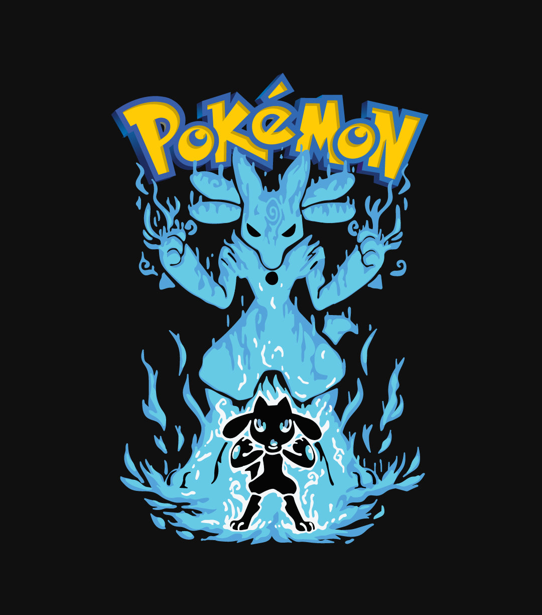Lucario Evolution - Tshirt