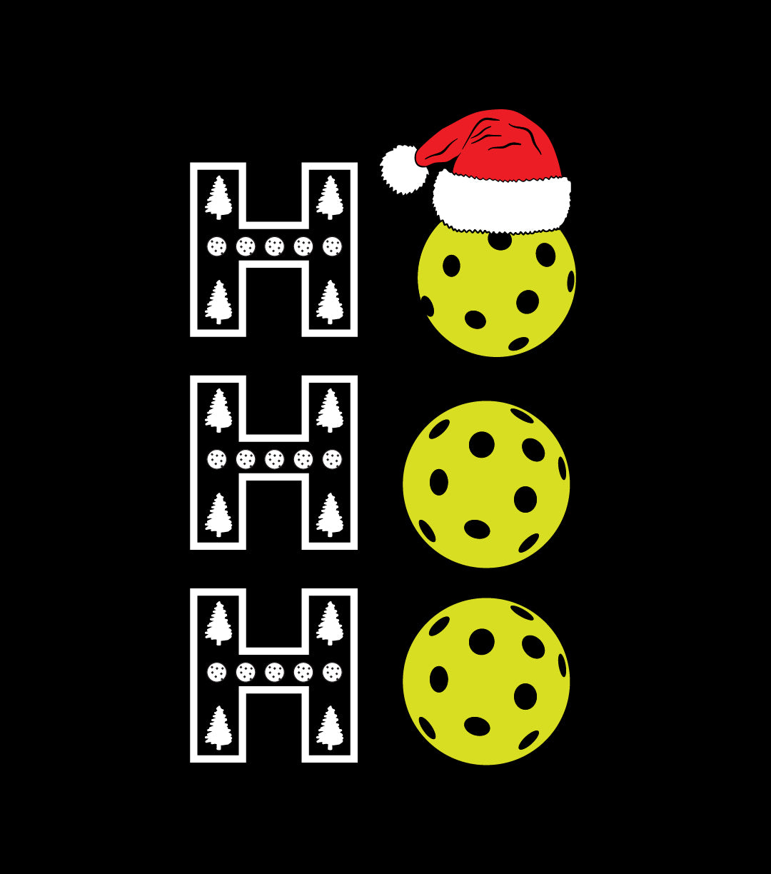 Pickleball Christmas Classic T-Shirt