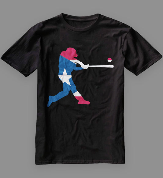 Puerto Rico Baseball Player T-Shirt