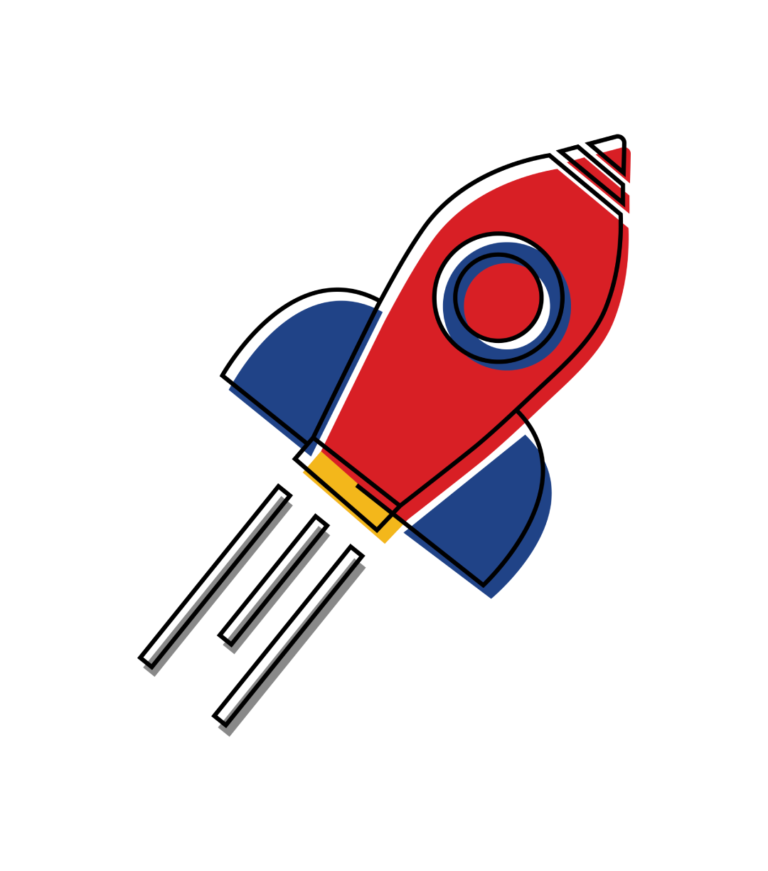 Retro Rocket T-Shirt