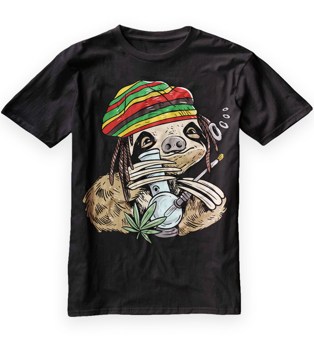 Sloth Smoking Weed Shirt