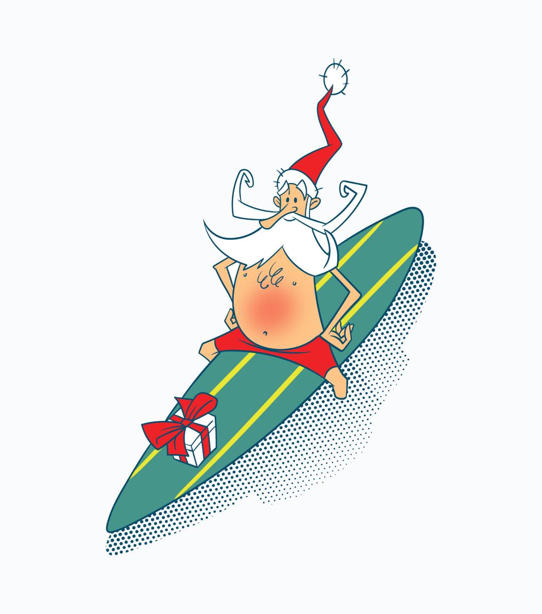 Aussie Santa Classic T-Shirt