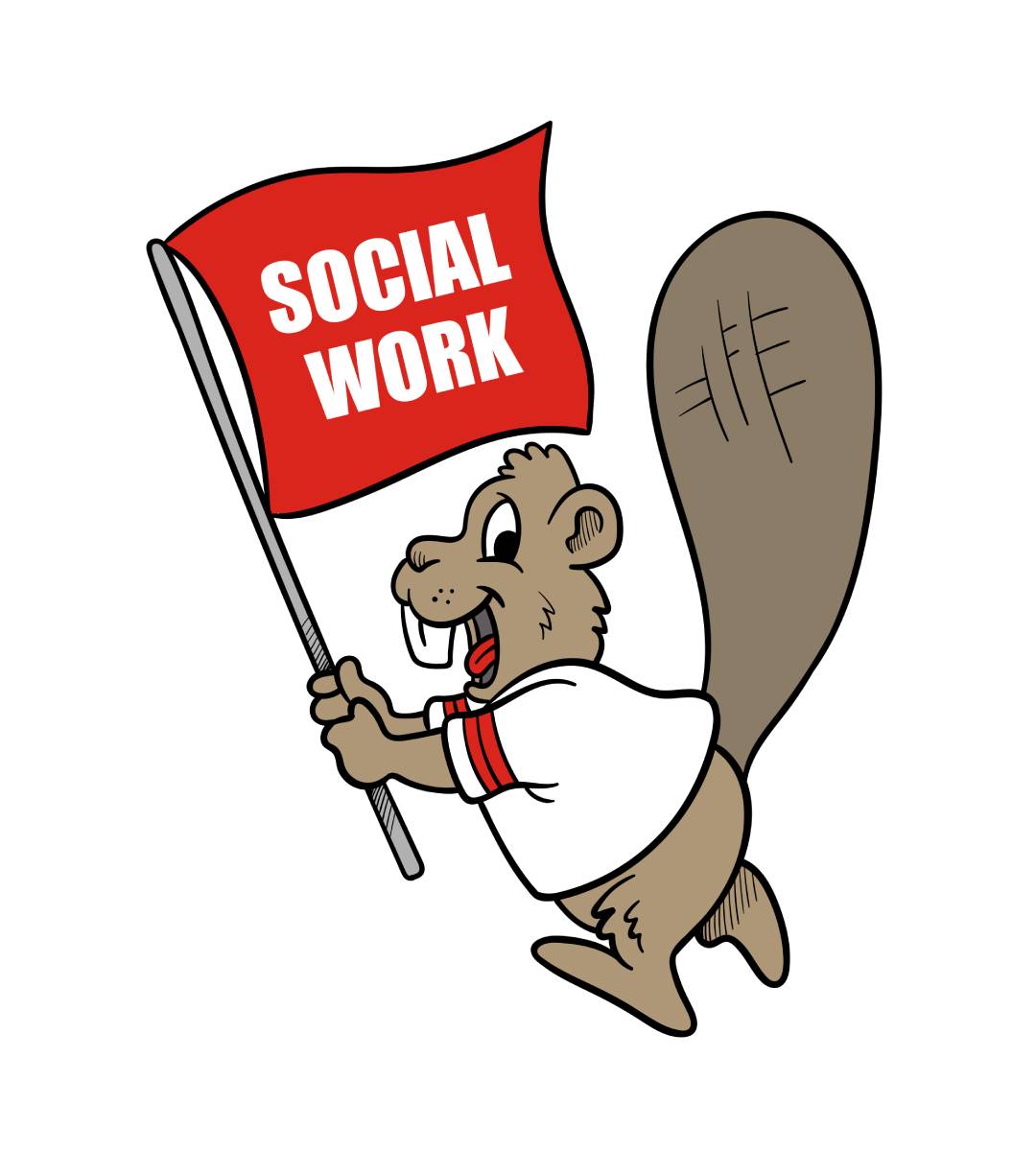 Beaver Social Work T-Shirt