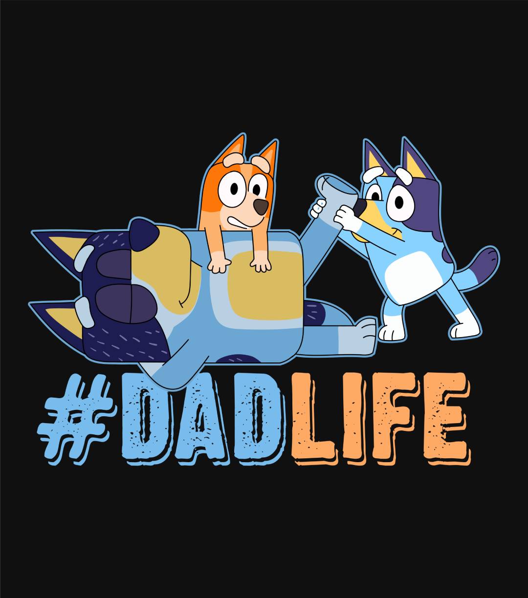 Blueys DadLife Love Father's Day Classic T-Shirt