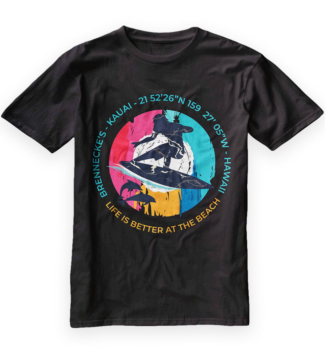 Brennecke's Beach, Kauai, Hawaii T-Shirt
