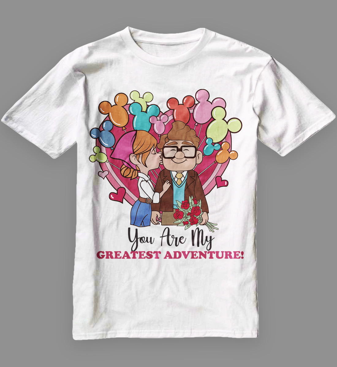 You're My Greatest Adventure - Carl And Ellie Valentine Shirt