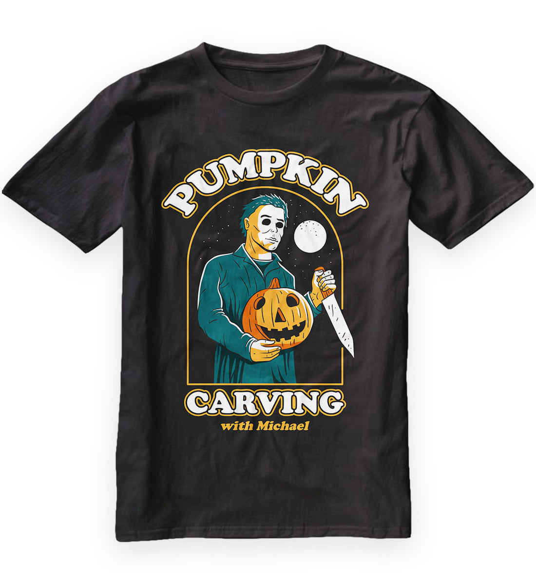 Carving with Michael T-shirt