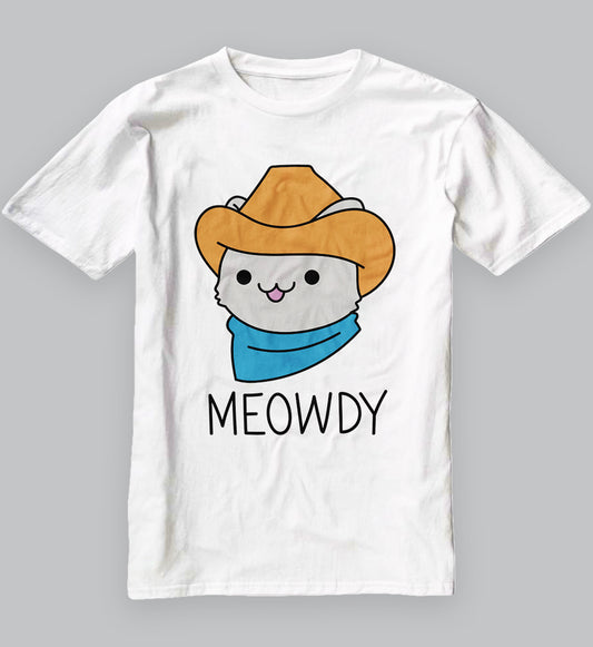 Cat Shirt - Meowdy Kids T-Shirt