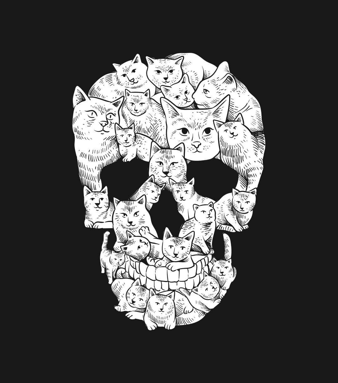 Cat Skull T-Shirt