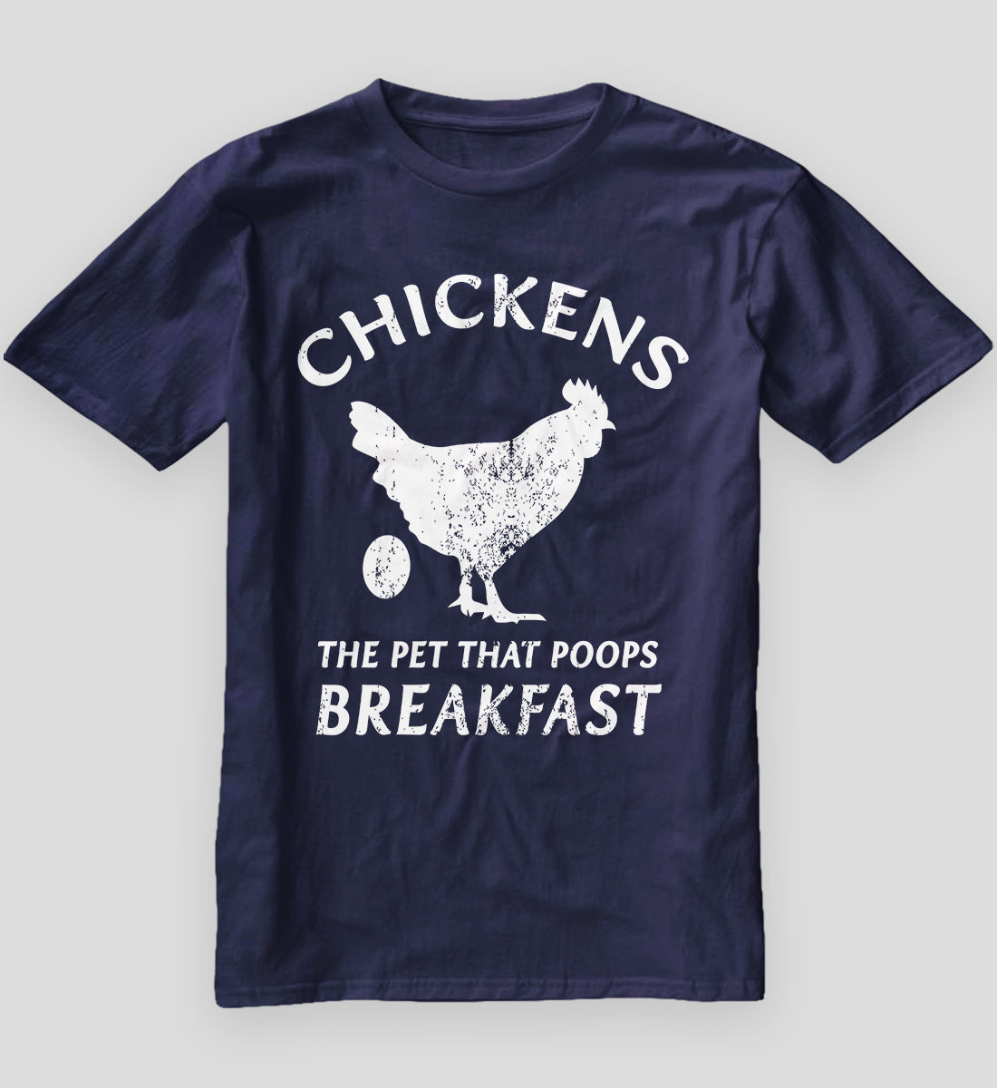 Chickens Poop Breakfast