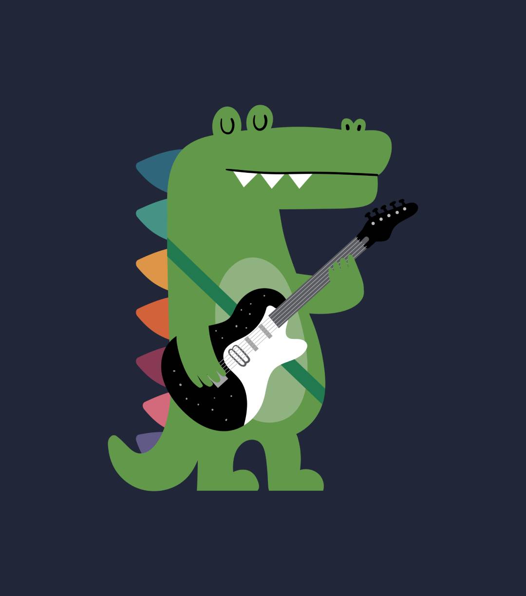 Croco Rock Baby T-Shirt