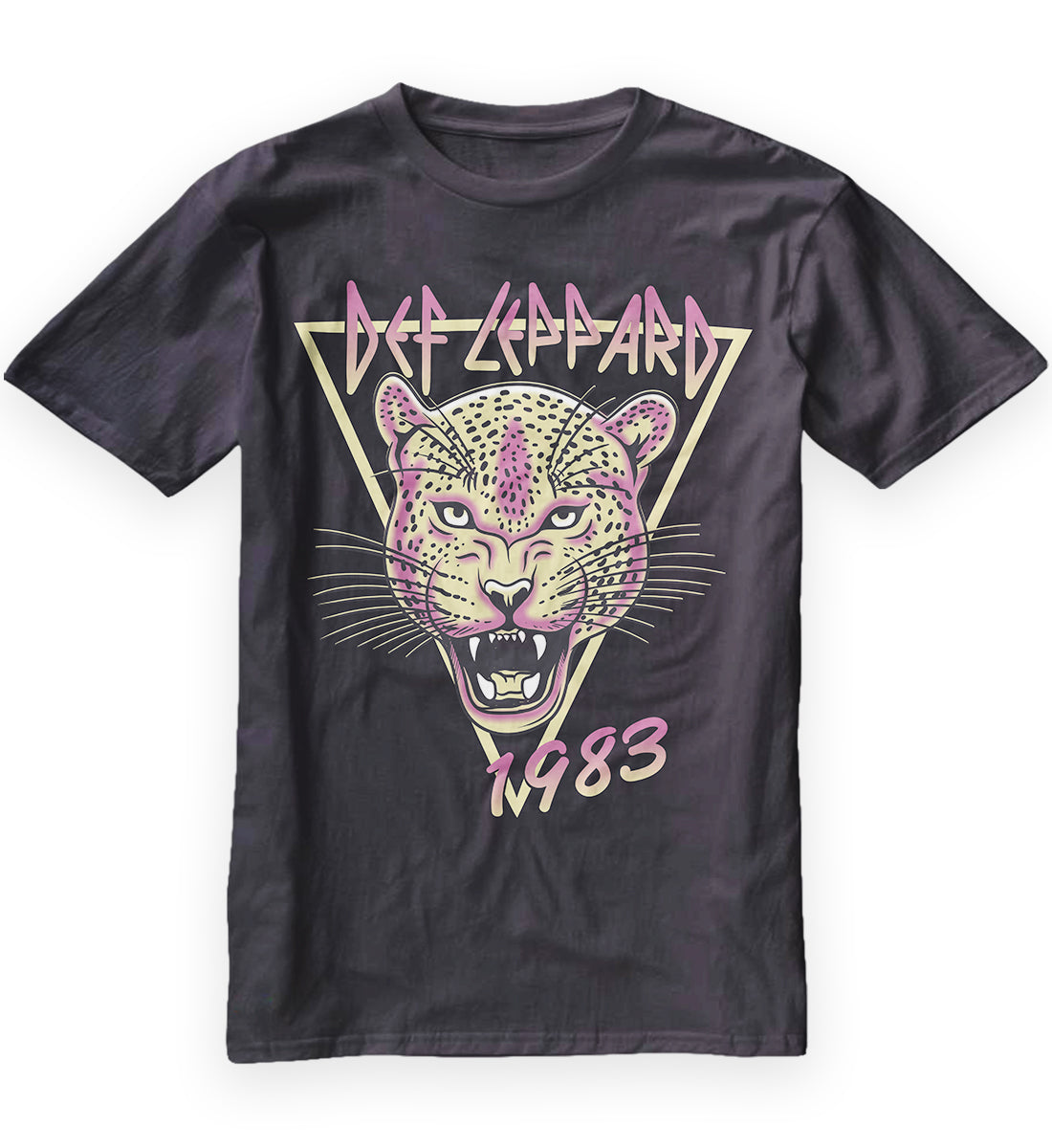 Def Leopard Vintage 1983 Cat Tour Shirt