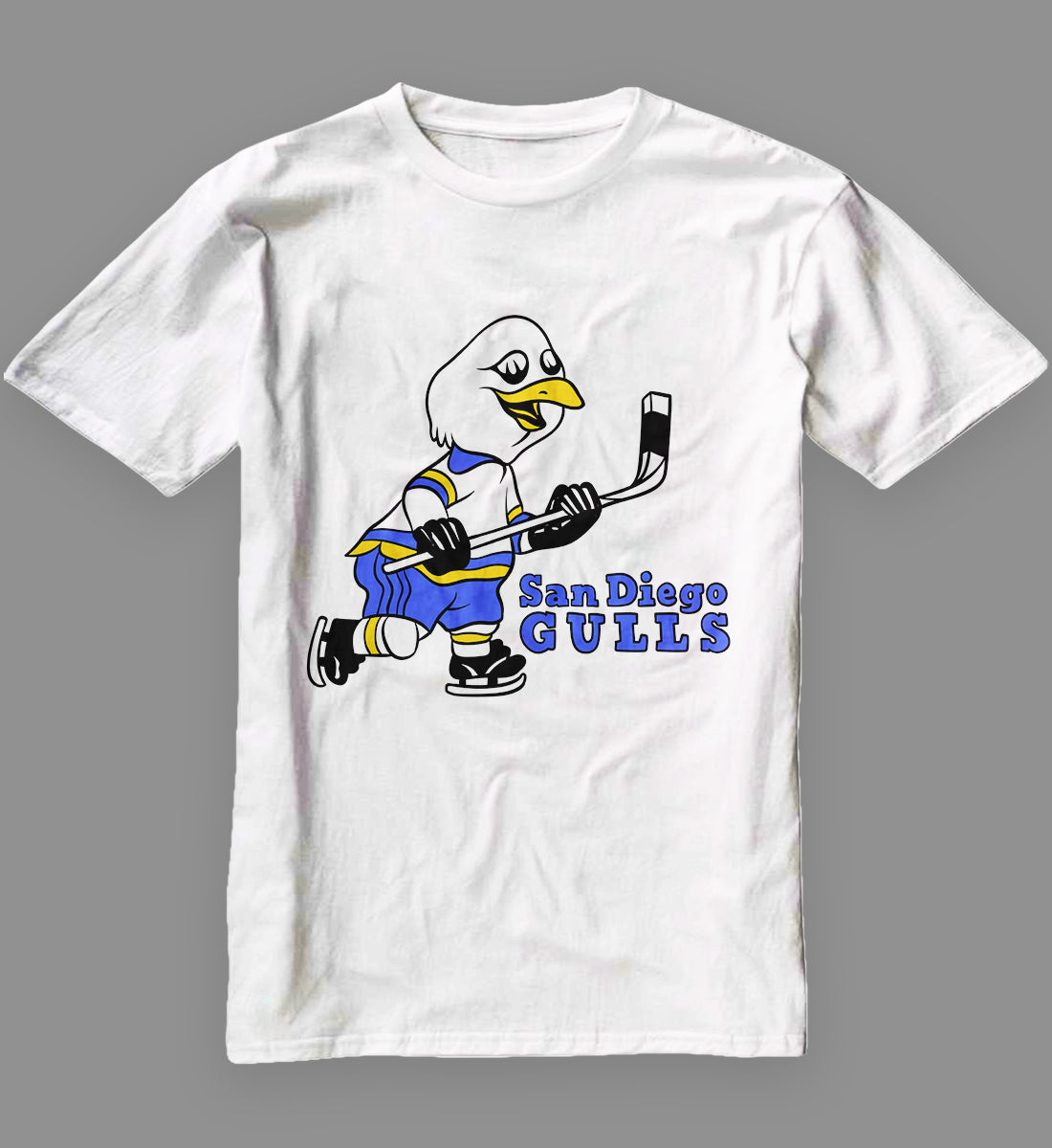 Custom San Diego Gulls Vintage T-shirt By Custom-designs - Artistshot