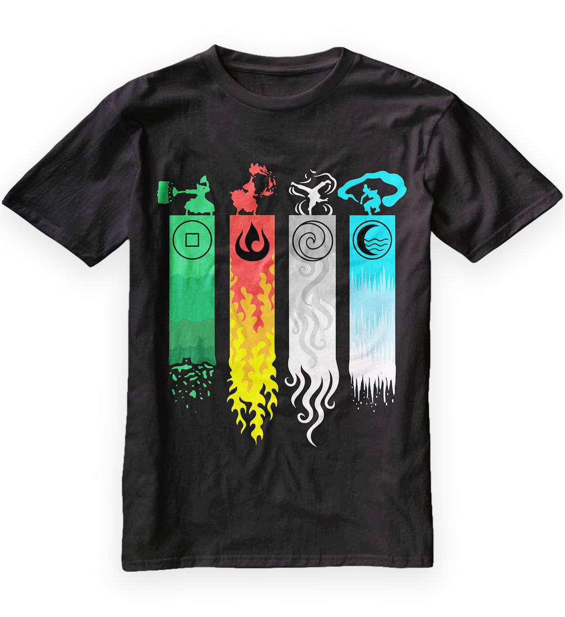Elemental Bending Avatar Classic T-Shirt
