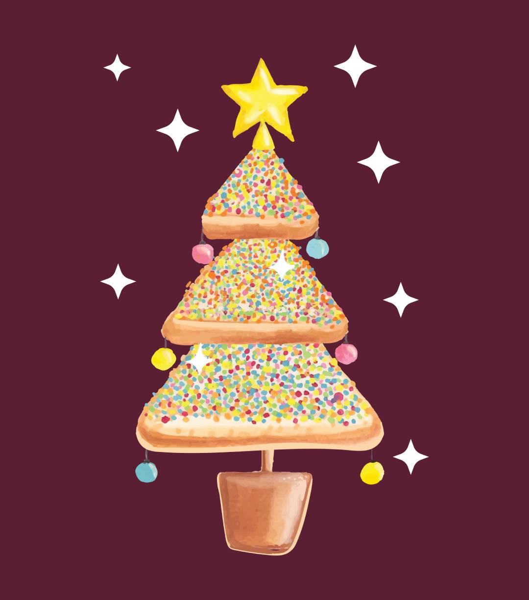 Fairy Christmas - Fairy Bread - Pink Classic T-Shirt