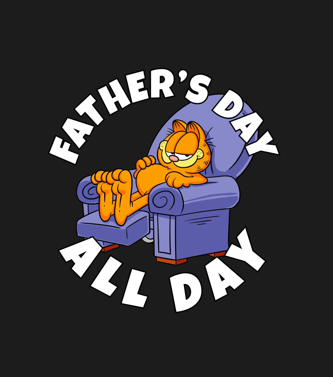 Father's Day All Day Garfield T-Shirt