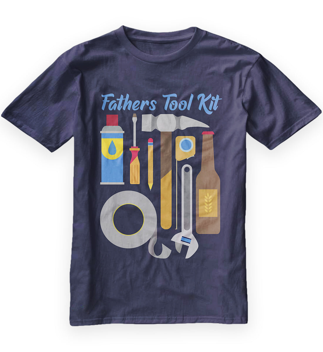 Father's Day Tool Kit Cartoon T-Shirt