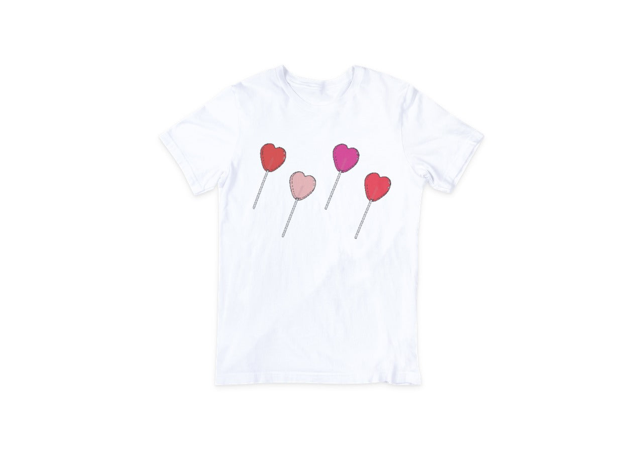 Lollipop Valentines Design Sweatshirt
