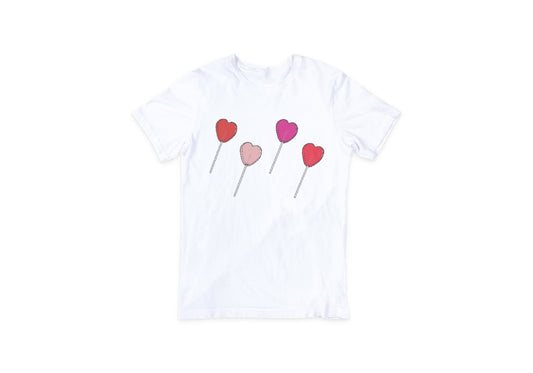 Lollipop Valentines Design Sweatshirt