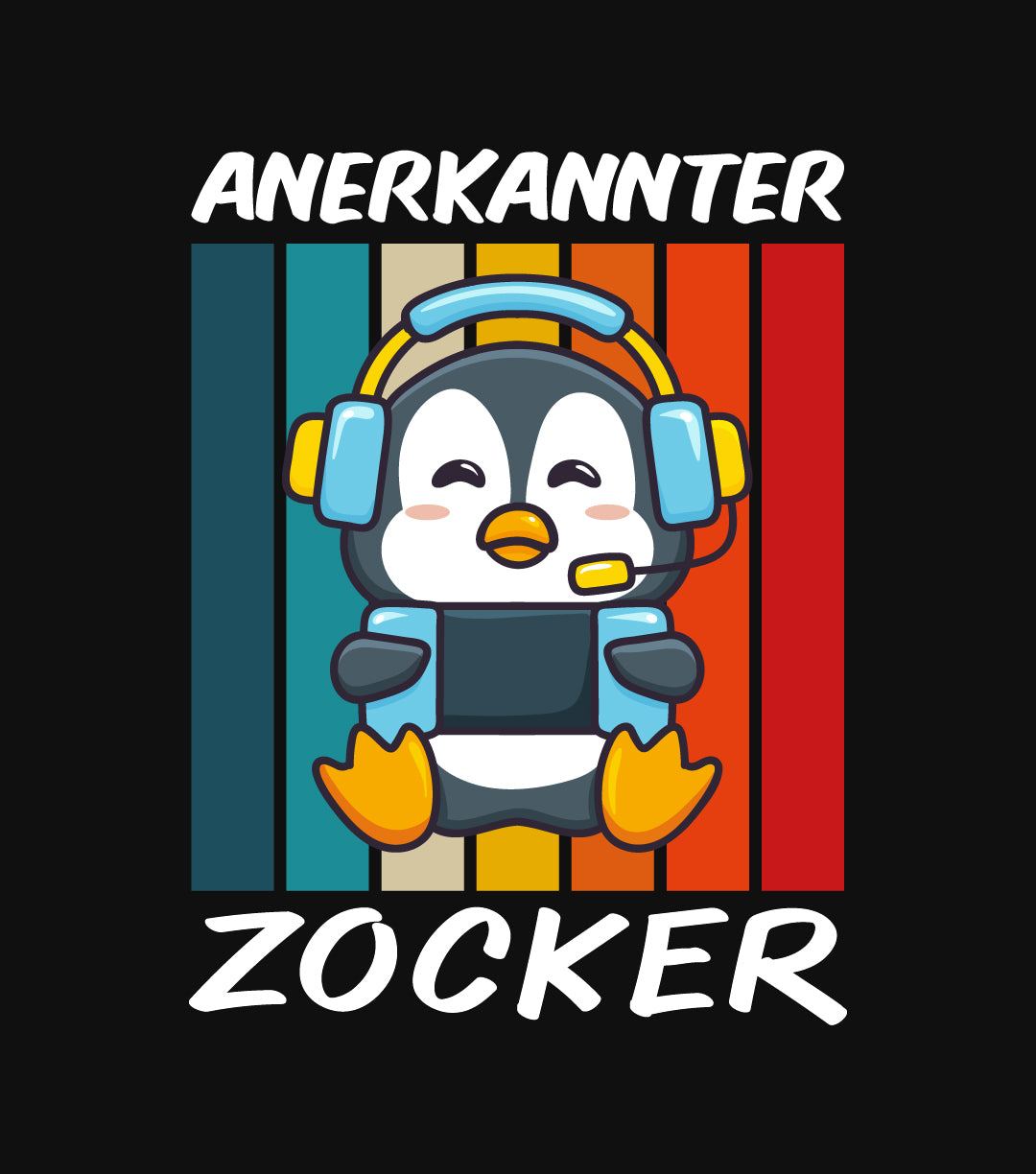 Gaming saying Recognized gambler with penguin Classic T-Shirt