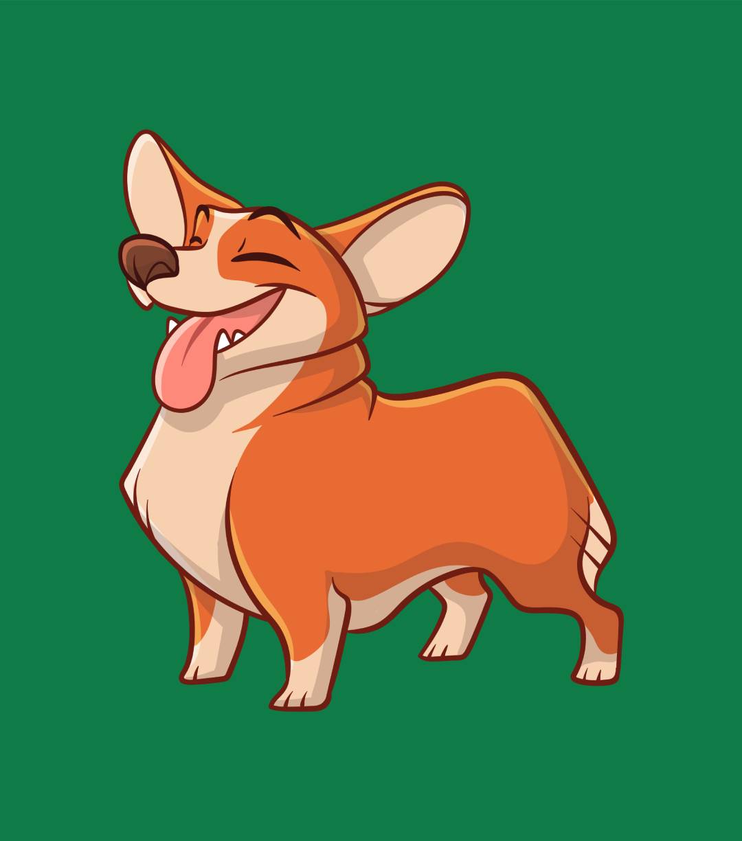 Happy Corgi T-Shirt