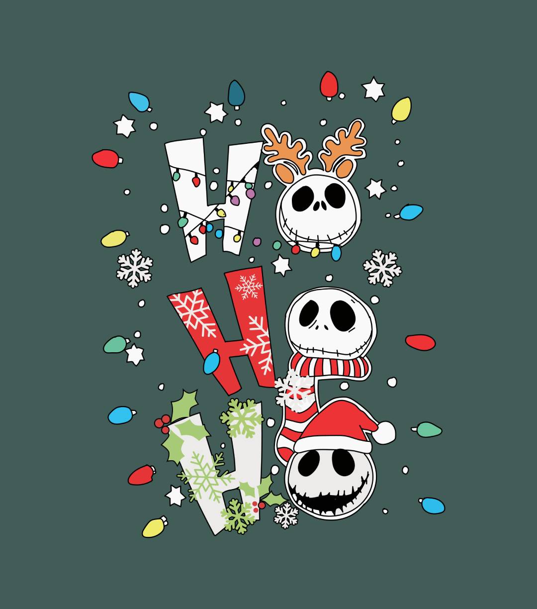 Ho Ho Ho Horror Christmas Shirt