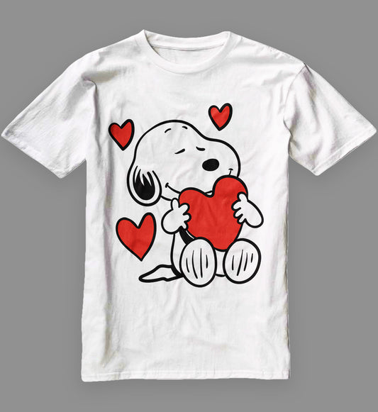 Hugging Snoopy Valentine Shirt