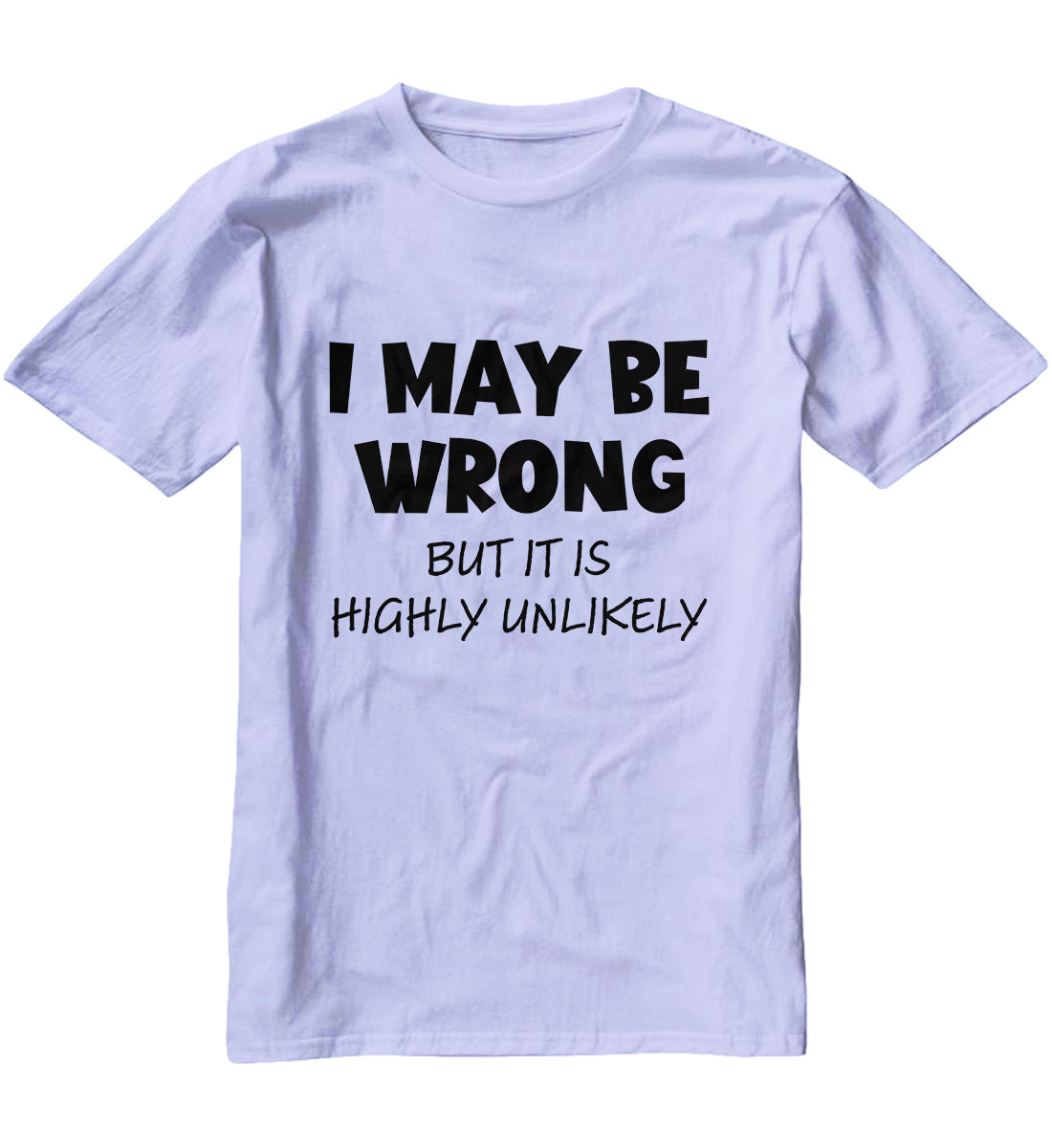 I May Be Wrong