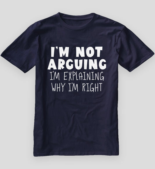 I'm Not Arguing