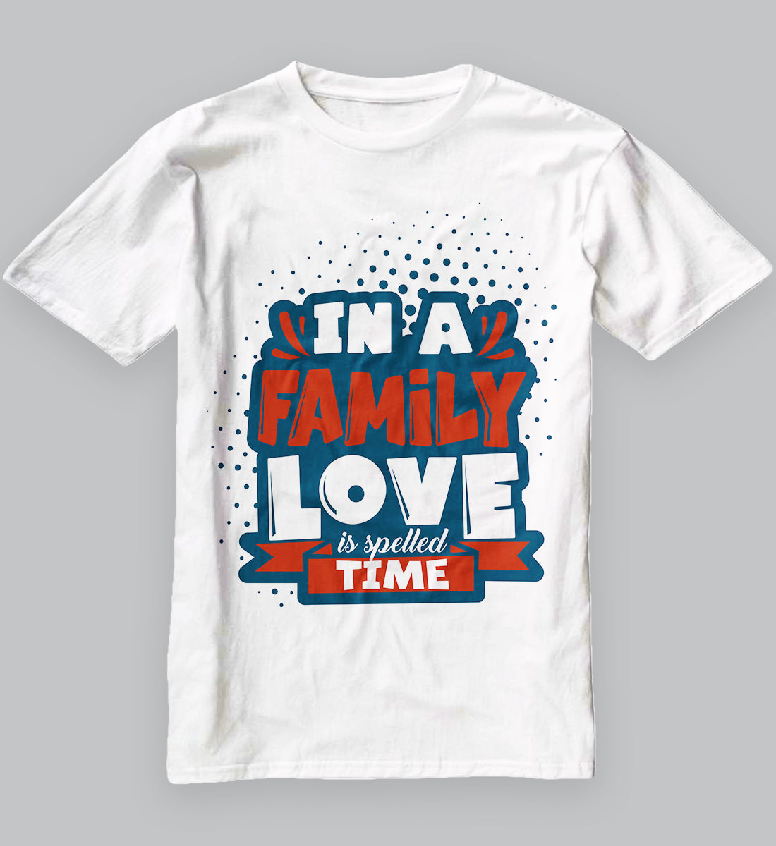 family is love t shirt print