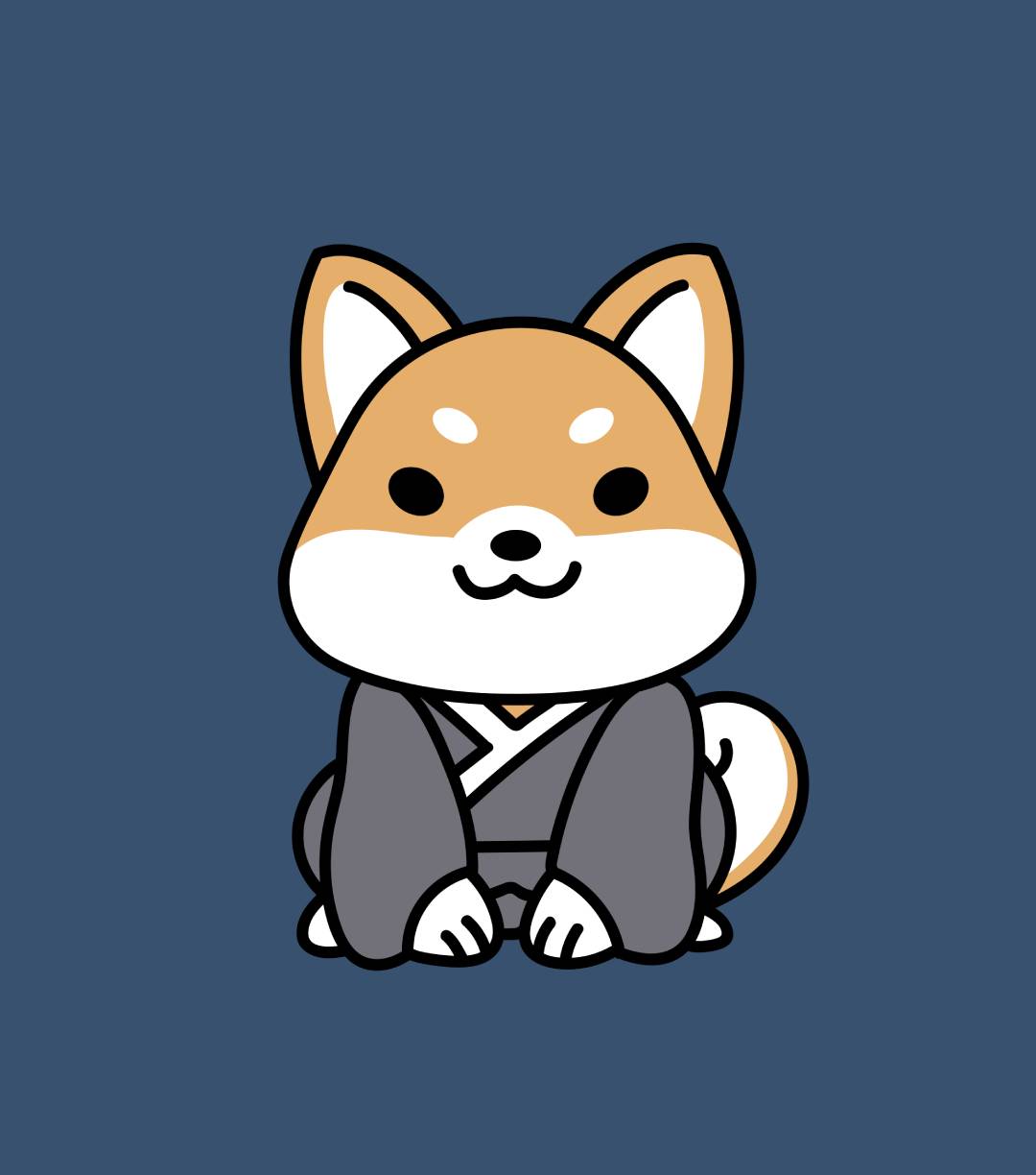 Kimono Shiba Inu T-shirt