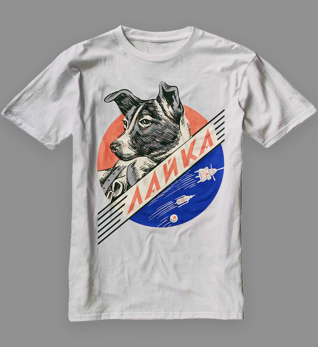 Laika , Vintage Shirt Trending , Unisex Heavy Cotton Tee