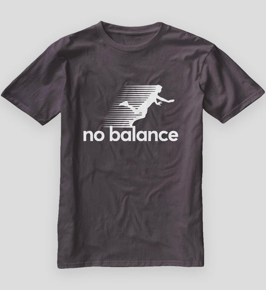 No Balance white logo T-Shirt