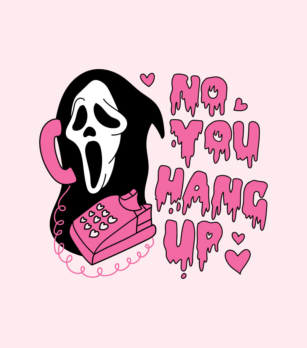 No You Hang Up Shirt, Ghostface Valentine Shirt