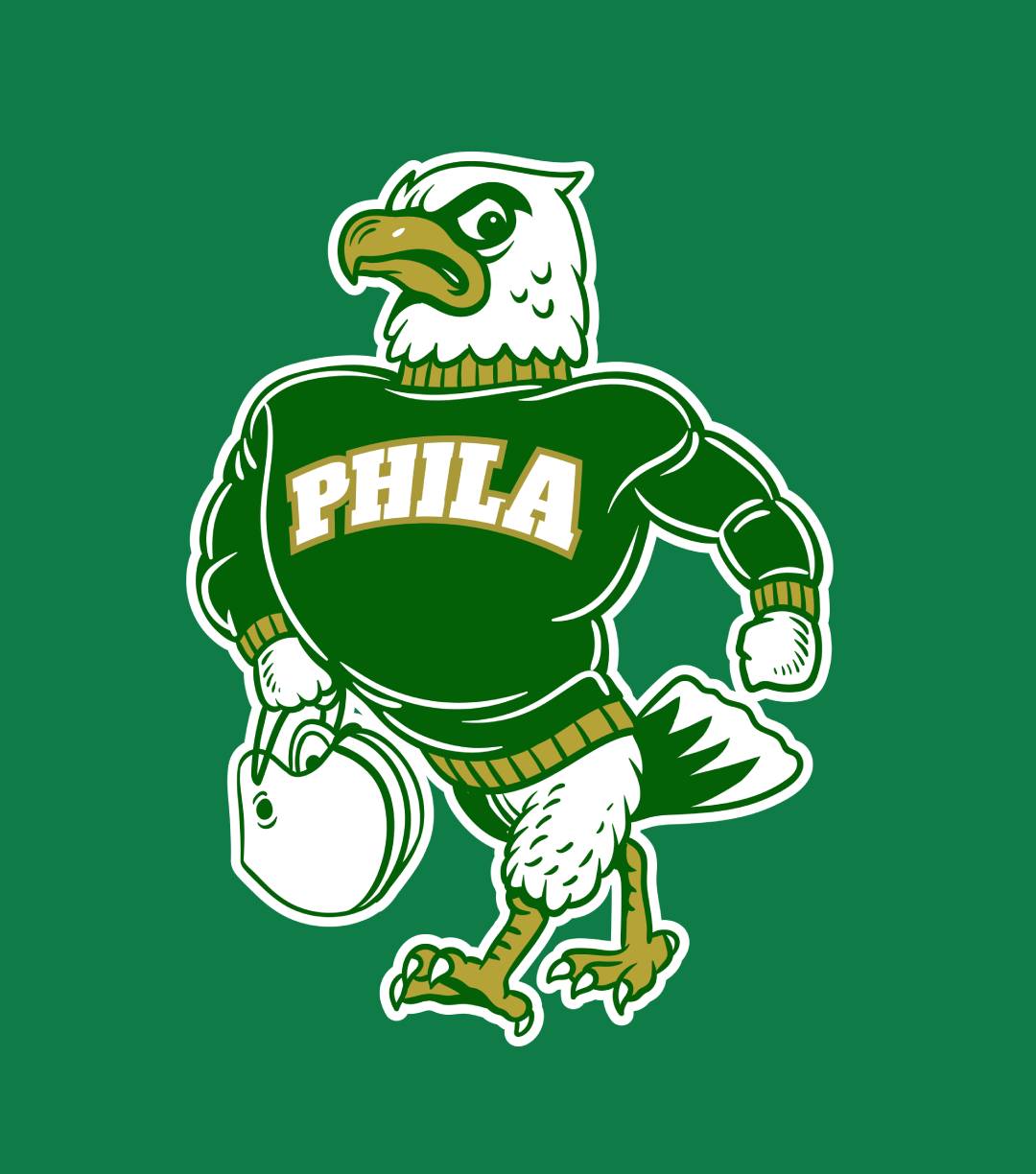 Philadelphia Reimagined Alternative Fighting Mascot Kids T-Shirt