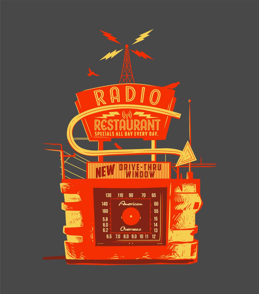 Radio Restaurant T-shirt