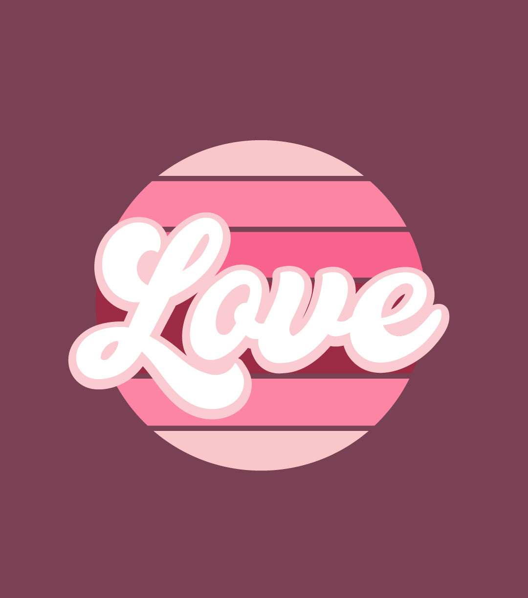 Retro Love Heart Valentines Day Shirt